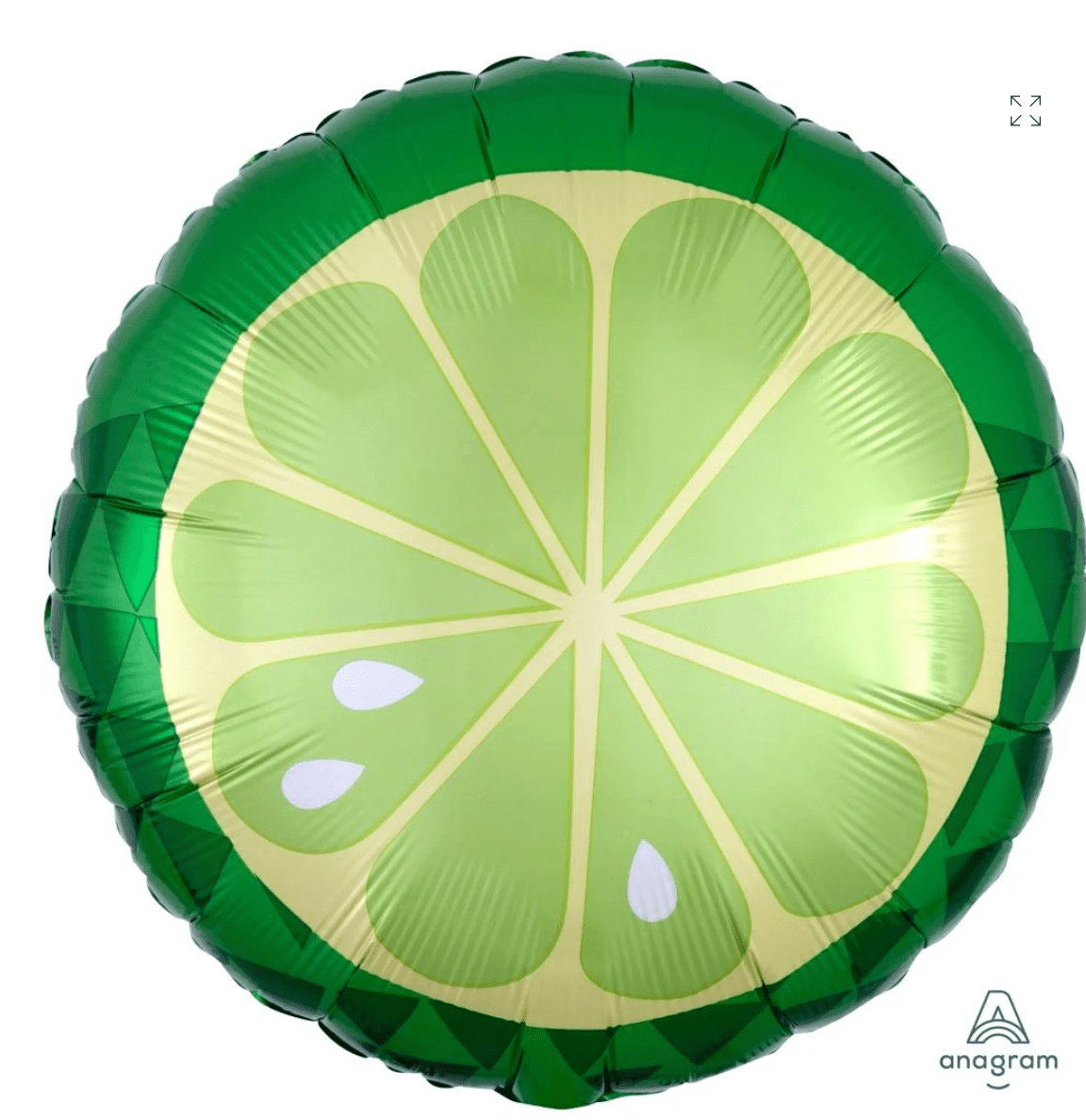 SPECIAL OCCASION BOUQUETS: 18" Lime Shape foil balloon - Special Surprise Events