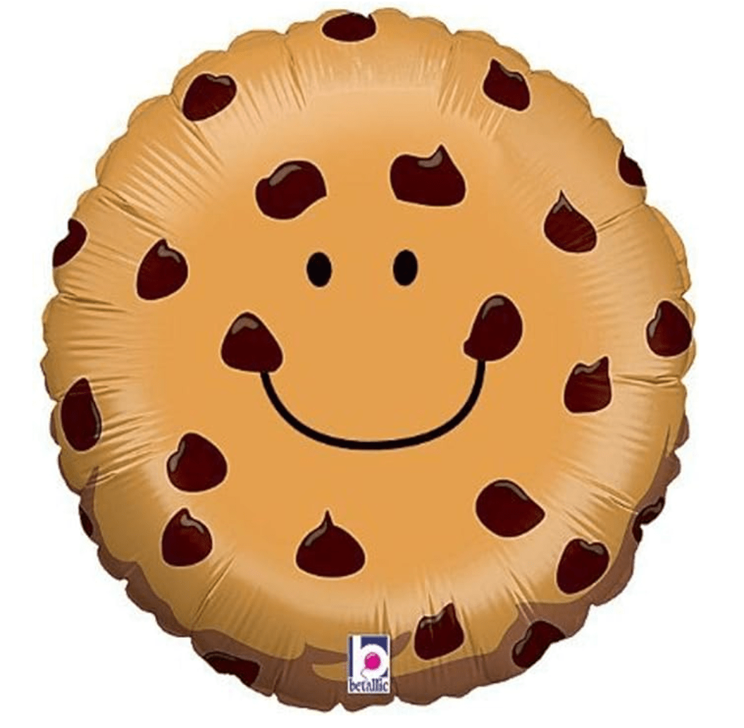 SPECIAL OCCASION BOUQUETS: 21" Cookie Foil Balloon Helium Inflated - Special Surprise Events