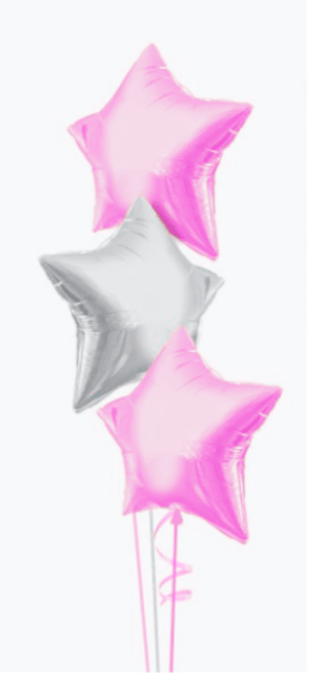 CENTREPIECES: Centre C - 3 Foil Balloon Centrepiece - Special Surprise Events