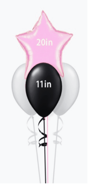 CENTREPIECES: Centre G - 4 Balloon Centrepiece - Special Surprise Events