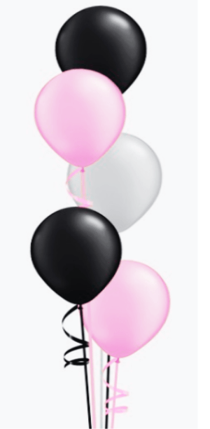 CENTREPIECES: Centre J - 5 Balloon Centrepiece - Special Surprise Events