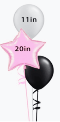 CENTREPIECES: Centre B - 3 Balloon Centrepiece - Special Surprise Events