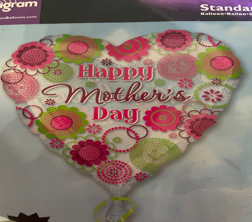 MOTHER'S DAY: Happy Mothers Day Balloon Heart - Special Surprise Events