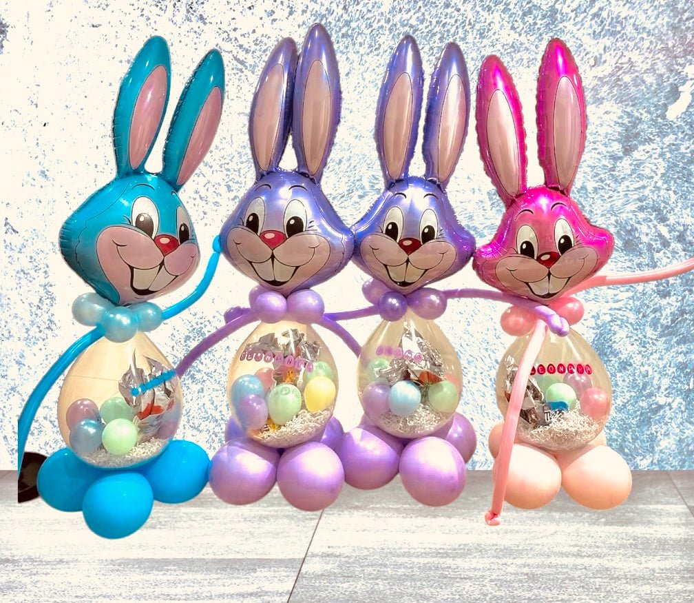 EASTER BOUQUETS: Funny Bunnies Balloon - Special Surprise Events