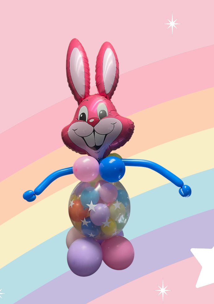 EASTER BOUQUETS: Funny Bunnies Balloon - Special Surprise Events