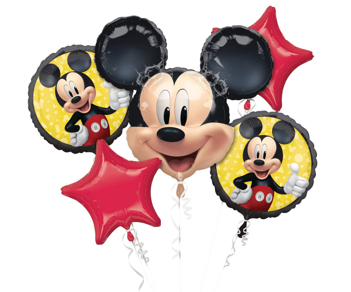 KIDS BALLOONS: Mickey Mouse Balloon Bouquet - Special Surprise Events