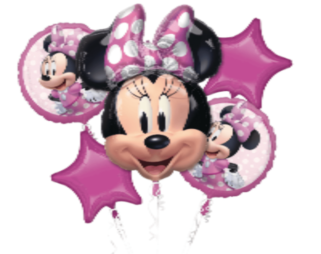 KIDS BALLOONS: Minnie Mouse Balloon Bouquet - Special Surprise Events