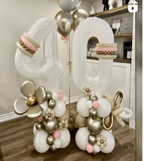 MOSAICS: Lucky 40 Balloon Mosaic - Special Surprise Events