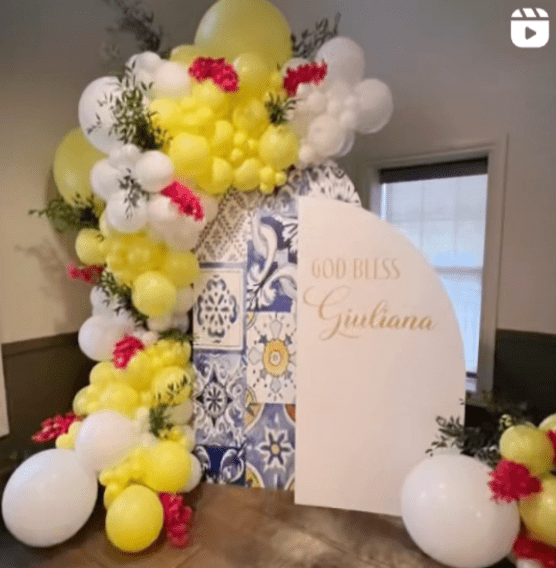 RELIGIOUS DECOR: Amalfi Blessings Balloon Backdrop - Special Surprise Events