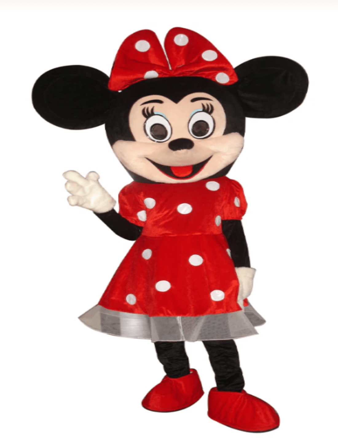MASCOTS: R112A Missee Mouse 8 pcs XL RENTAL ONLY - Special Surprise Events