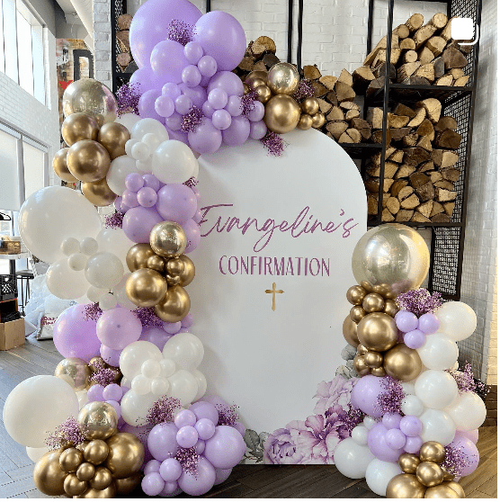 RELIGIOUS DECOR: The Evangeline Balloon Backdrop - Special Surprise Events