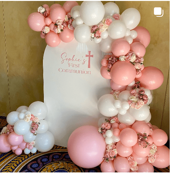 RELIGIOUS DECOR: The Sophia Balloon Backdrop - Special Surprise Events