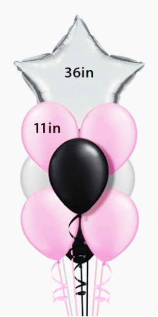 BALLOON TREES: Tree H - 10 Balloon Tree - Special Surprise Events