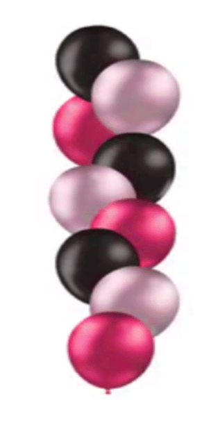 BALLOON TREES: Tree N - 9 Balloon Tree (Staggered) - Special Surprise Events