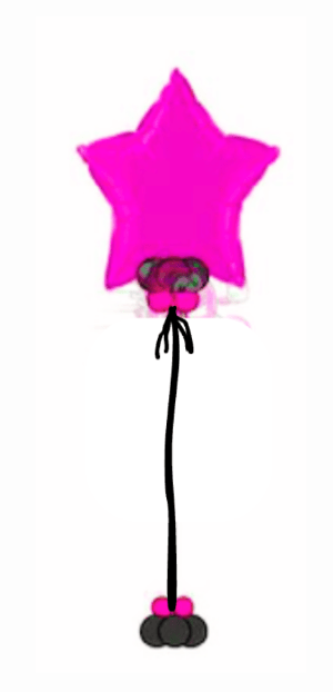 CENTREPIECES: Jumbo Balloon Star - Special Surprise Events