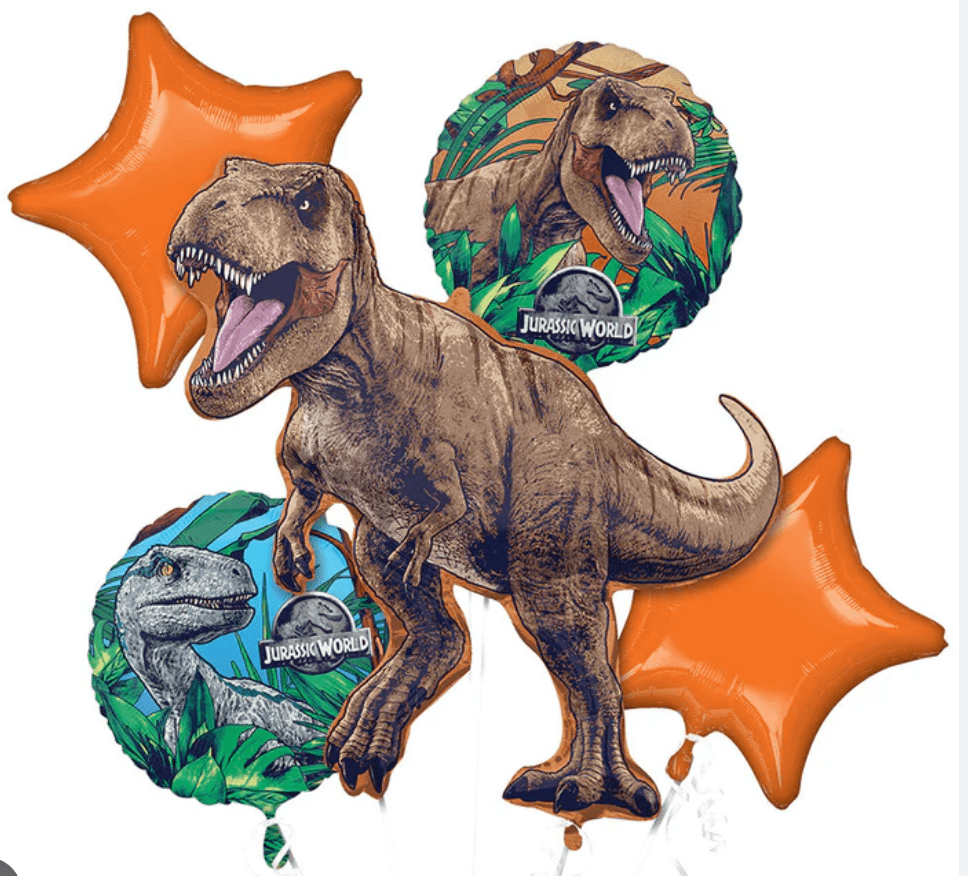 KIDS BALLOONS: Jurassic Park Balloon Bouquet - Special Surprise Events