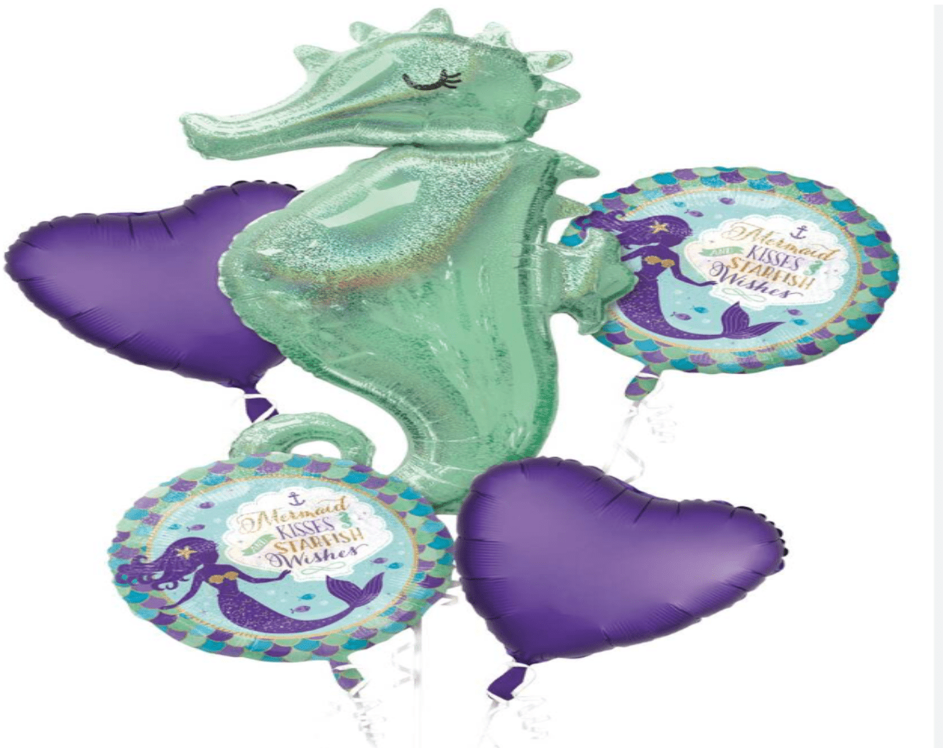 KIDS BALLOONS: Sea Horse Balloon Bouquet - Special Surprise Events