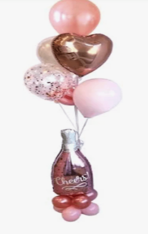 SPECIAL OCCASION BOUQUETS: Pink Cheers Bouquet - Special Surprise Events