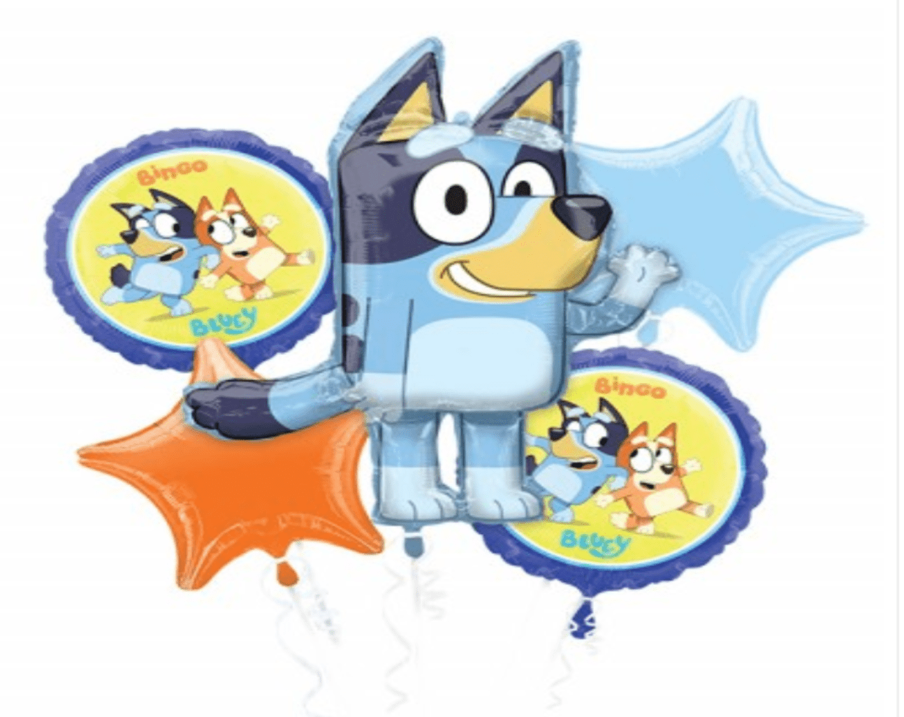 KIDS BALLOONS: Bluey Balloon Bouquet - Special Surprise Events