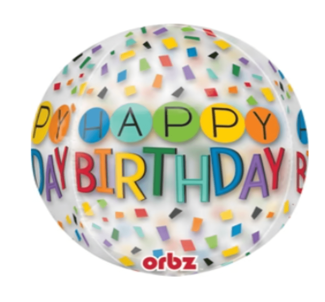 SPECIAL OCCASION BOUQUETS: Happy Birthday Orbz 5 - Special Surprise Events