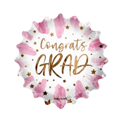 SPECIAL OCCASION BOUQUETS: Congrats Grad Foil balloon - Special Surprise Events