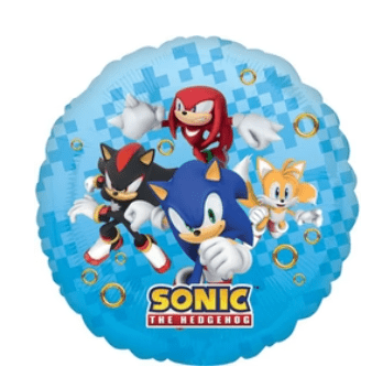 KIDS BALLOONS: 17" Sonic the Hedgehog Foil balloon - Special Surprise Events