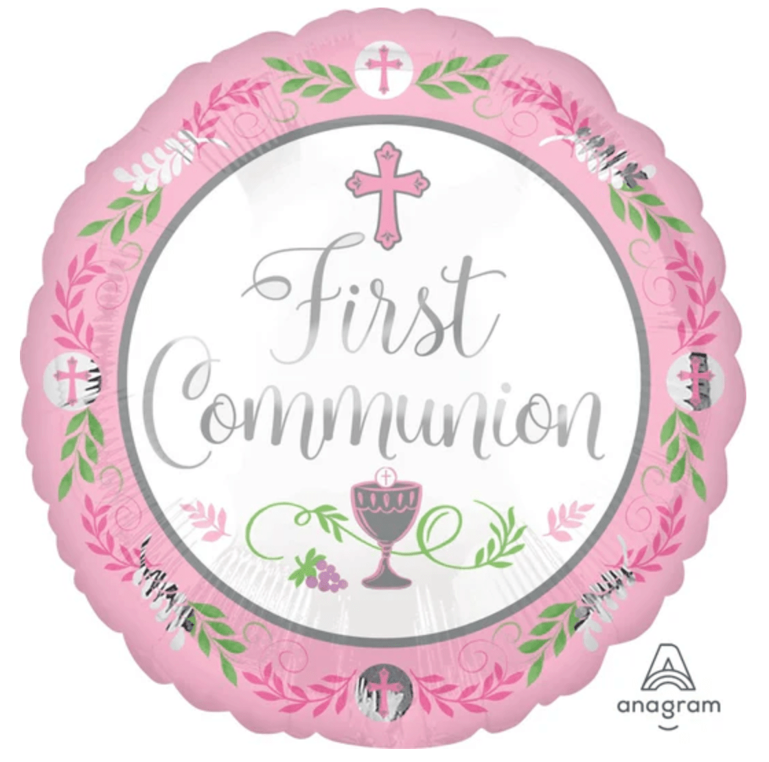 RELIGIOUS DECOR: 18" On Your First Communion Foil balloon - Special Surprise Events
