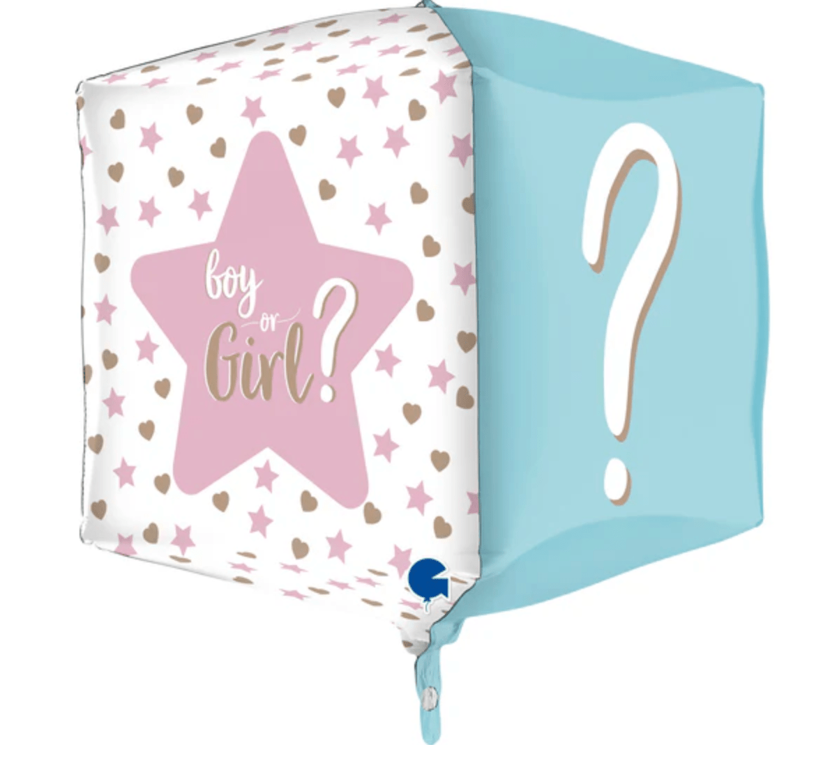 SPECIAL OCCASION BOUQUETS: 15" Boy or Girl Cubez balloon - Special Surprise Events