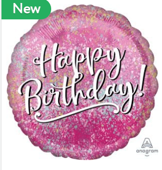 SPECIAL OCCASION BOUQUETS: Happy Birthday 18" Balloon Foil - Special Surprise Events