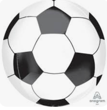 KIDS BALLOONS: 18" Soccer Ball Foil balloon - Special Surprise Events