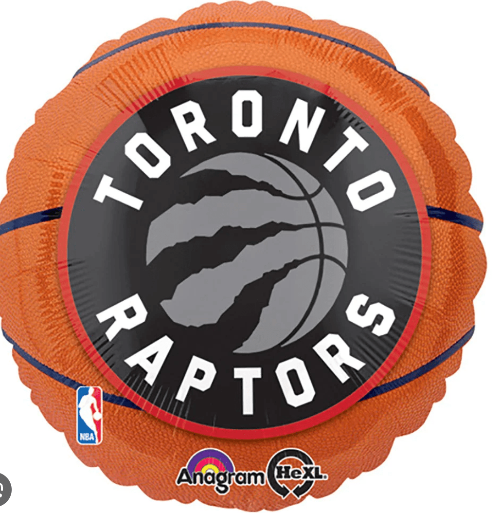KIDS BALLOONS: 18" Toronto Raptor Foil - Special Surprise Events