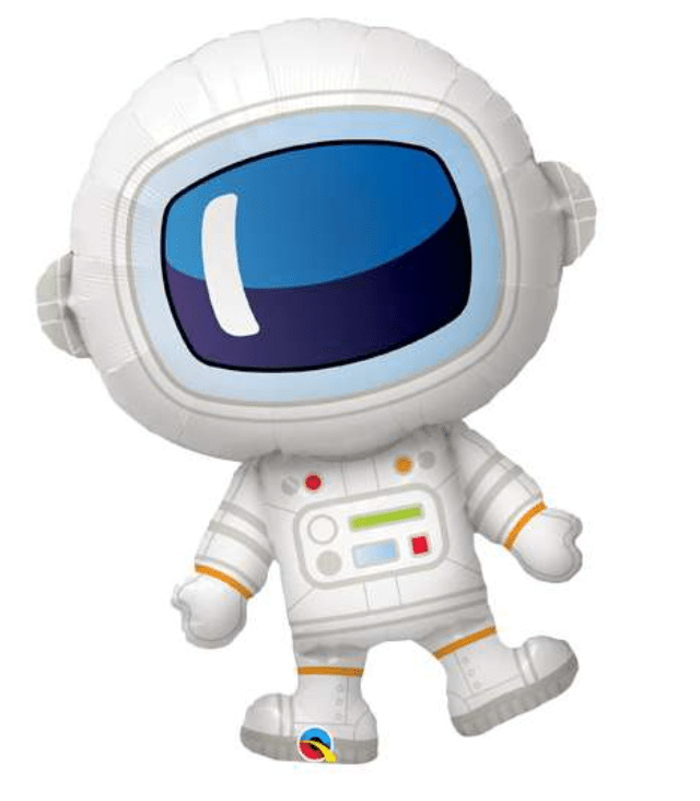 KIDS BALLOONS: 37" Supershape Astronaut Foil balloon - Special Surprise Events