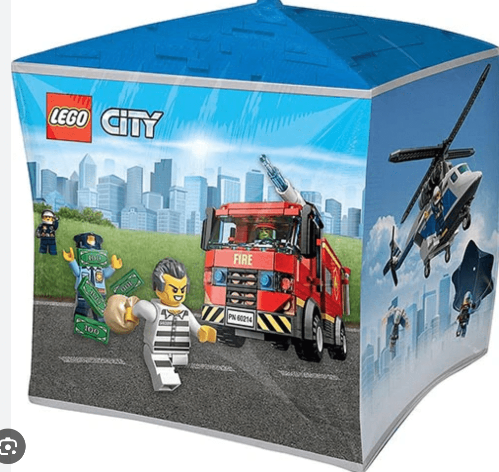 KIDS BALLOONS: 15" Lego Cubez balloon - Special Surprise Events