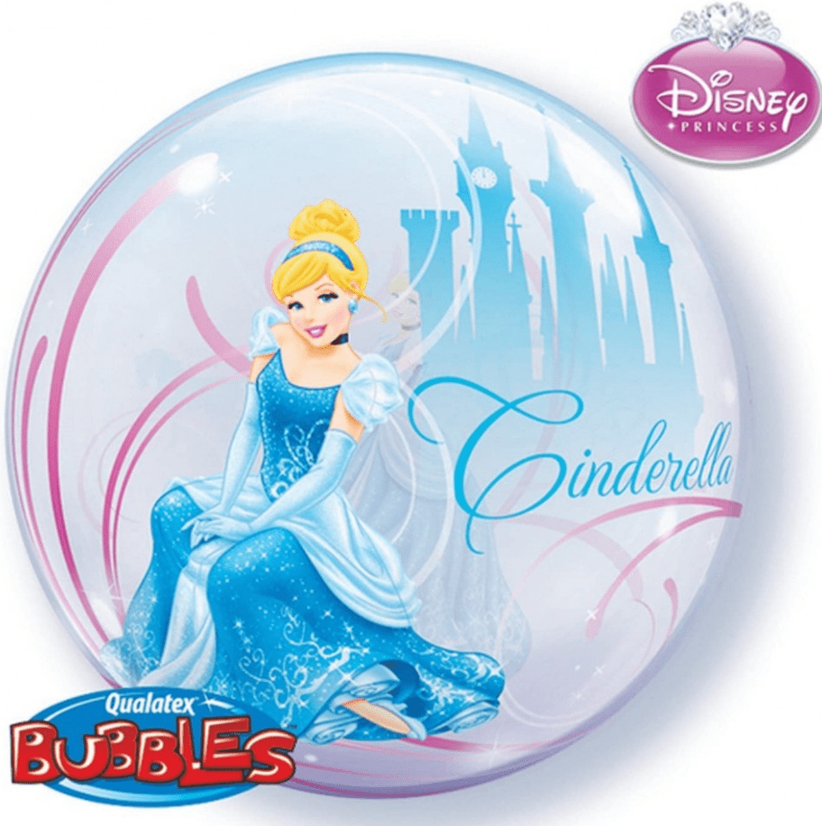KIDS BALLOONS: 22" Cinderella Bubble Balloon - Special Surprise Events