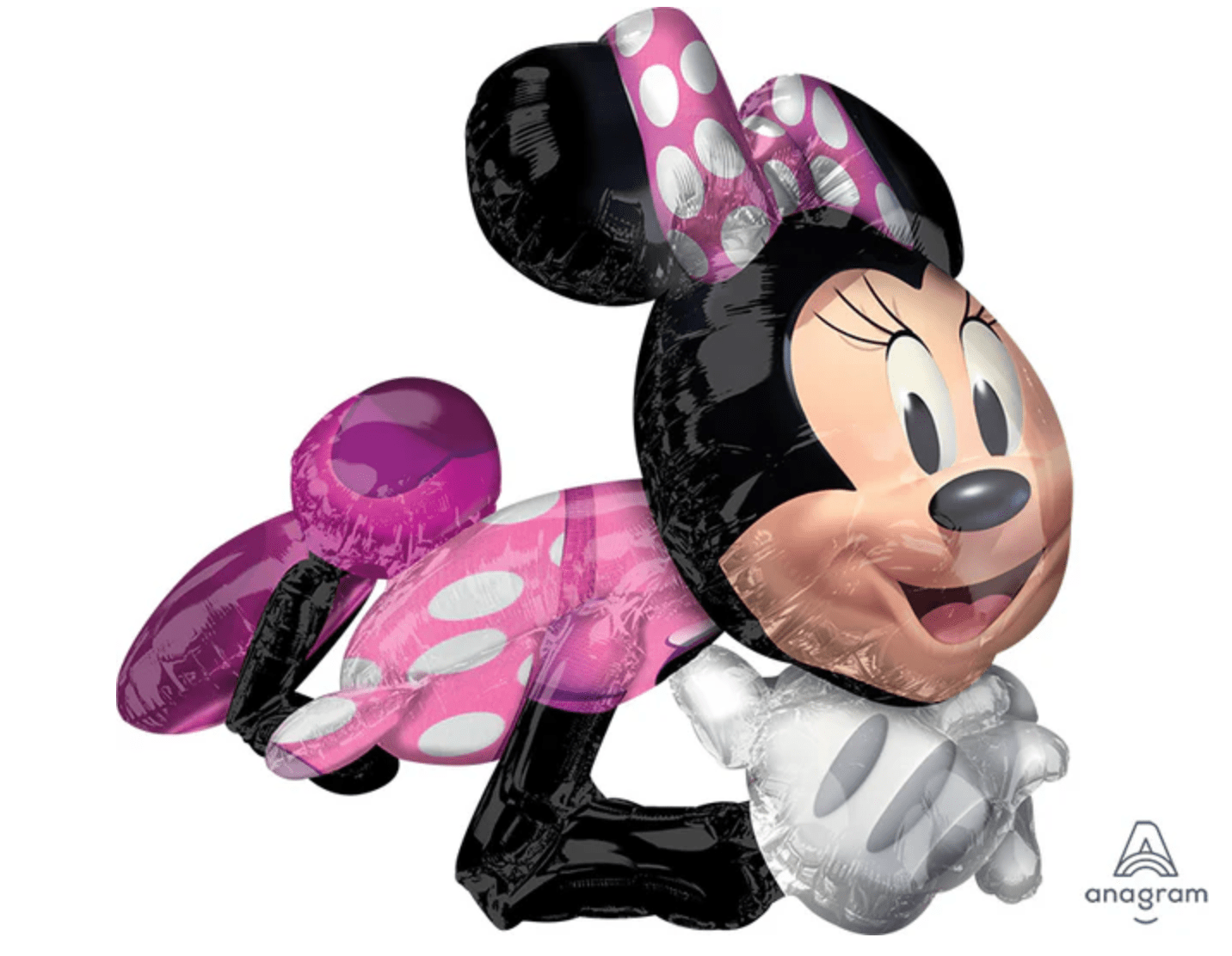 KIDS BALLOONS: 35" Minnie sitting airwalker balloon - Special Surprise Events