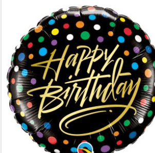 SPECIAL OCCASION BOUQUETS: Happy Birthday 18" Balloon foil - Special Surprise Events