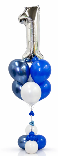 SPECIAL OCCASION BOUQUETS: Number Balloon Bouquet