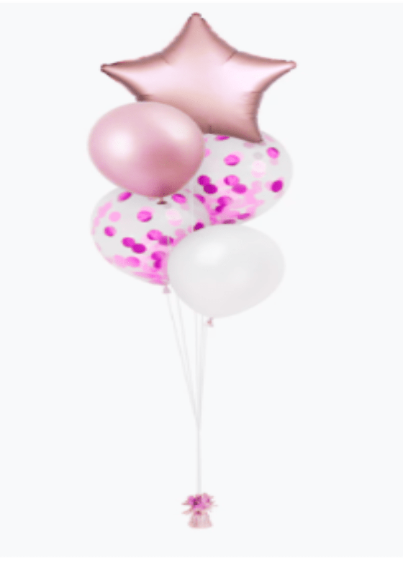SPECIAL OCCASION BOUQUETS: Super Confetti Balloon Bouquet - Special Surprise Events