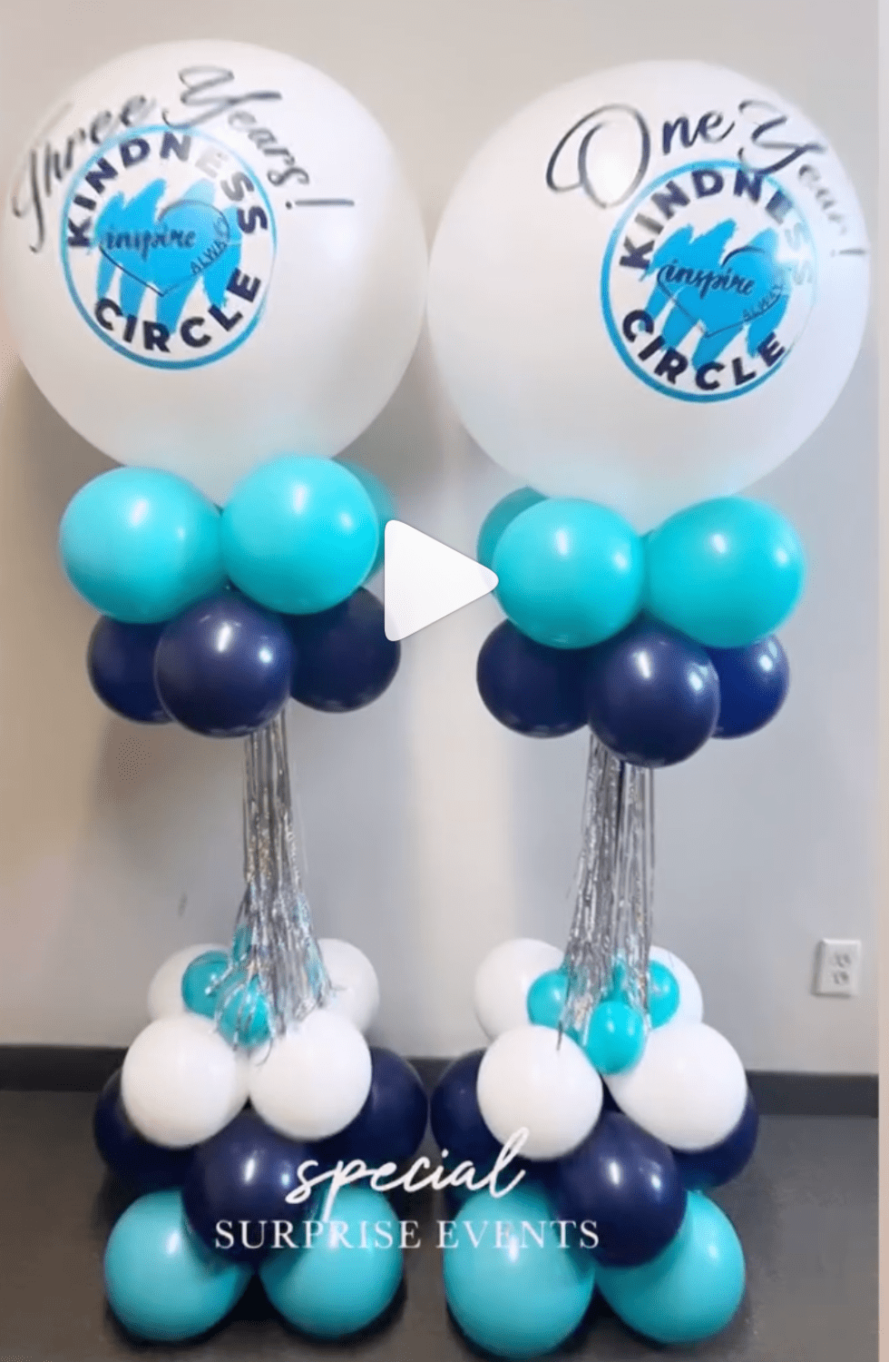 JUMBO BALLOONS The Wowzer Balloon Column - Special Surprise Events