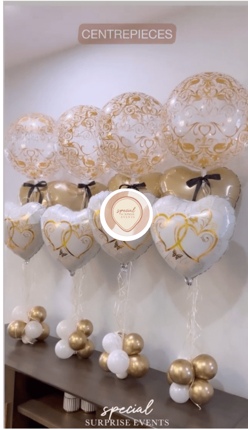 CENTREPIECES: Centre M - Balloon Bubbles and Stars - Special Surprise Events