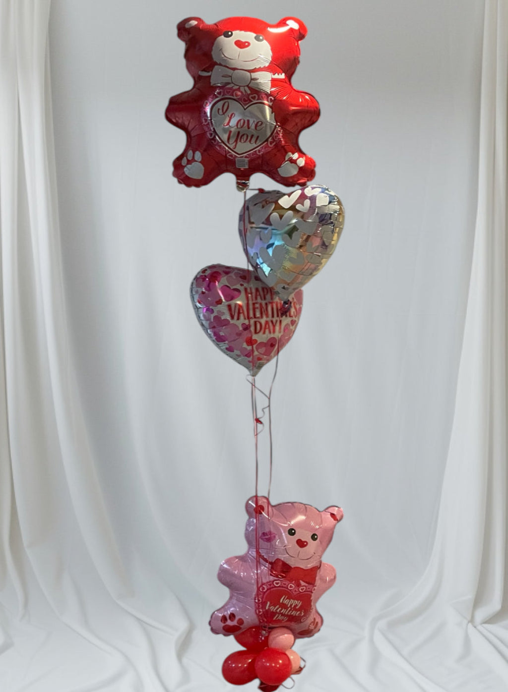 VALENTINE BOUQUETS:  Bouquet 3 - Big Bear Hug