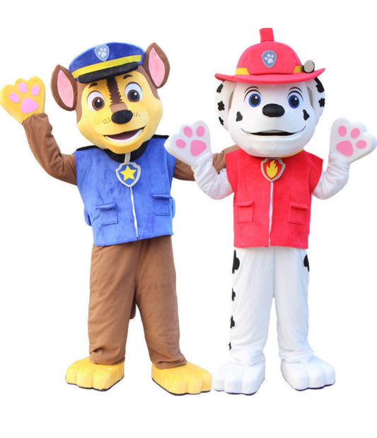 MASCOTS:  R103 Blue Officer Mascot 7 pcs