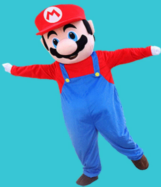 MASCOTS:  R186 Mario Costume Rental  7pcs