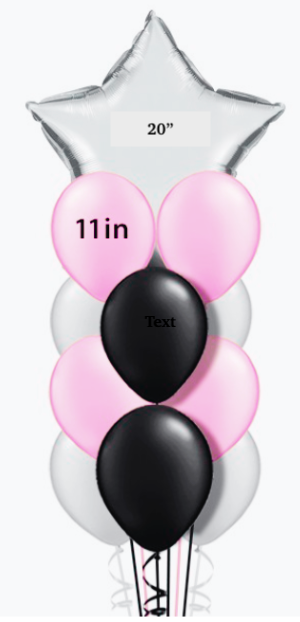 BALLOON TREES:  Tree L - 13 Balloon Tree