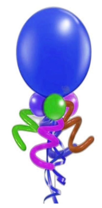 JUMBO BALLOONS  Squiggles Jumbo Balloon