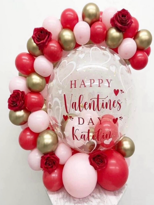 VALENTINE BOUQUETS:  Valentines Day Tabletop