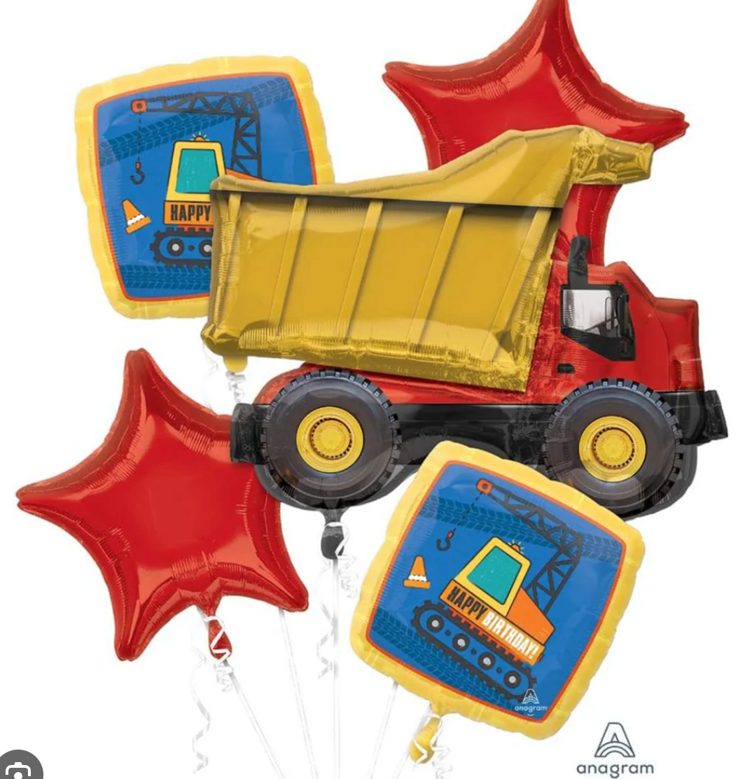 SPECIAL OCCASION BOUQUETS: Dump Truck Bouquet