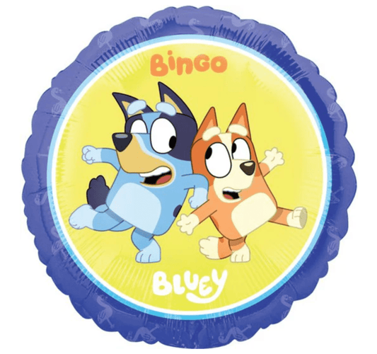 KIDS BALLOONS: Bingo and Bluey 17" foil balloon - Special Surprise Events