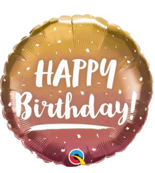 SPECIAL OCCASION BOUQUETS: Happy Birthday 18" Balloon Foil - Special Surprise Events