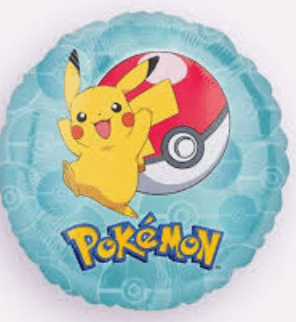 KIDS BALLOONS: Pokemon Foil 18" balloon - Special Surprise Events